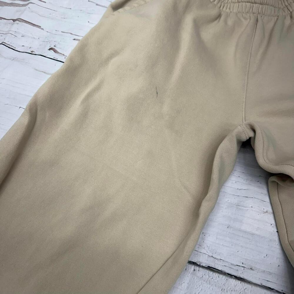 Nike‎ Jogger Sweatpants Fleece Lined Cotton Blend Tan XL Streetwear - Picture 8 of 9
